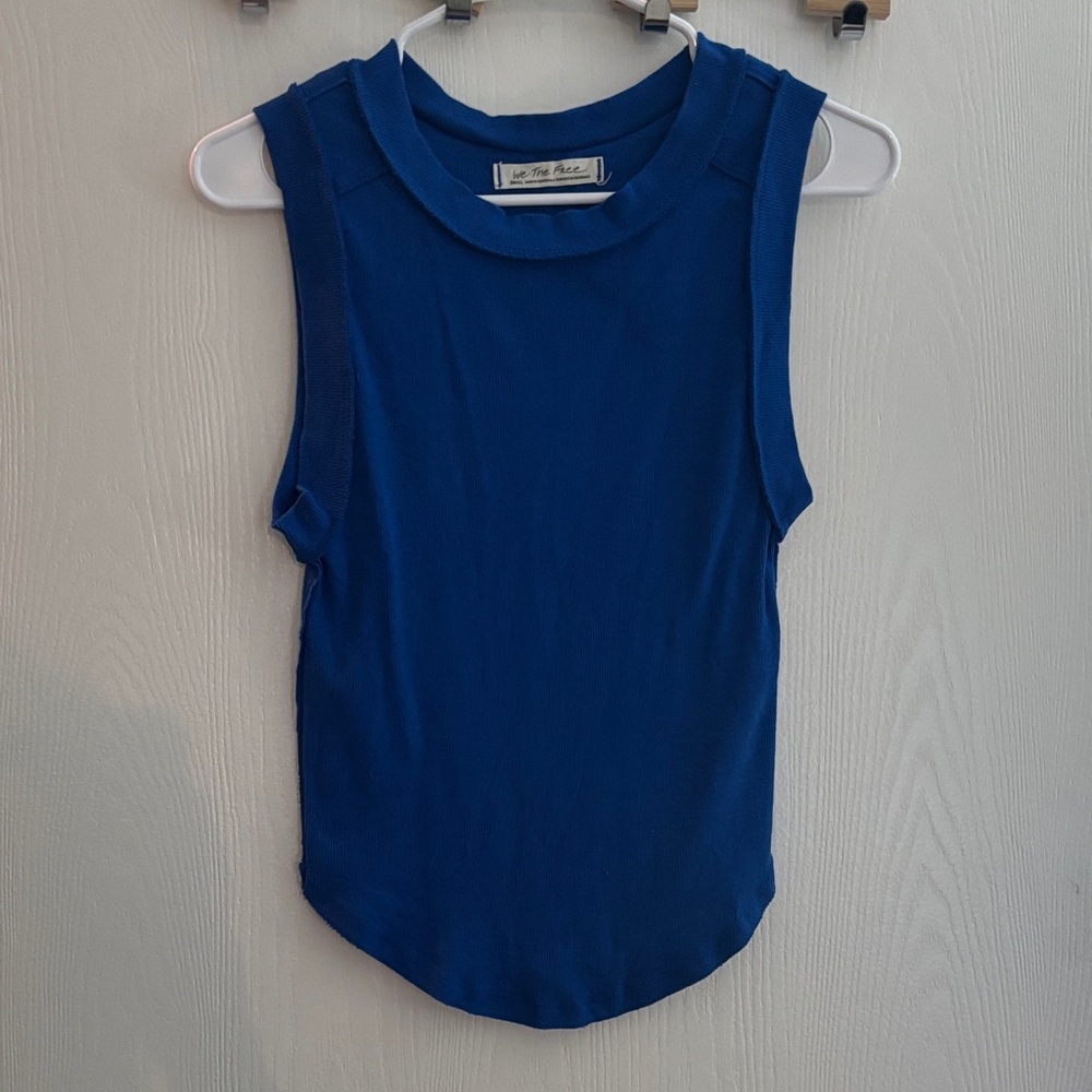 We The Free Royal Blue Muscle Tee